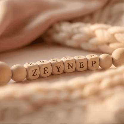 Yumak Bebek® İsimli Ahşap Emzik Zinciri